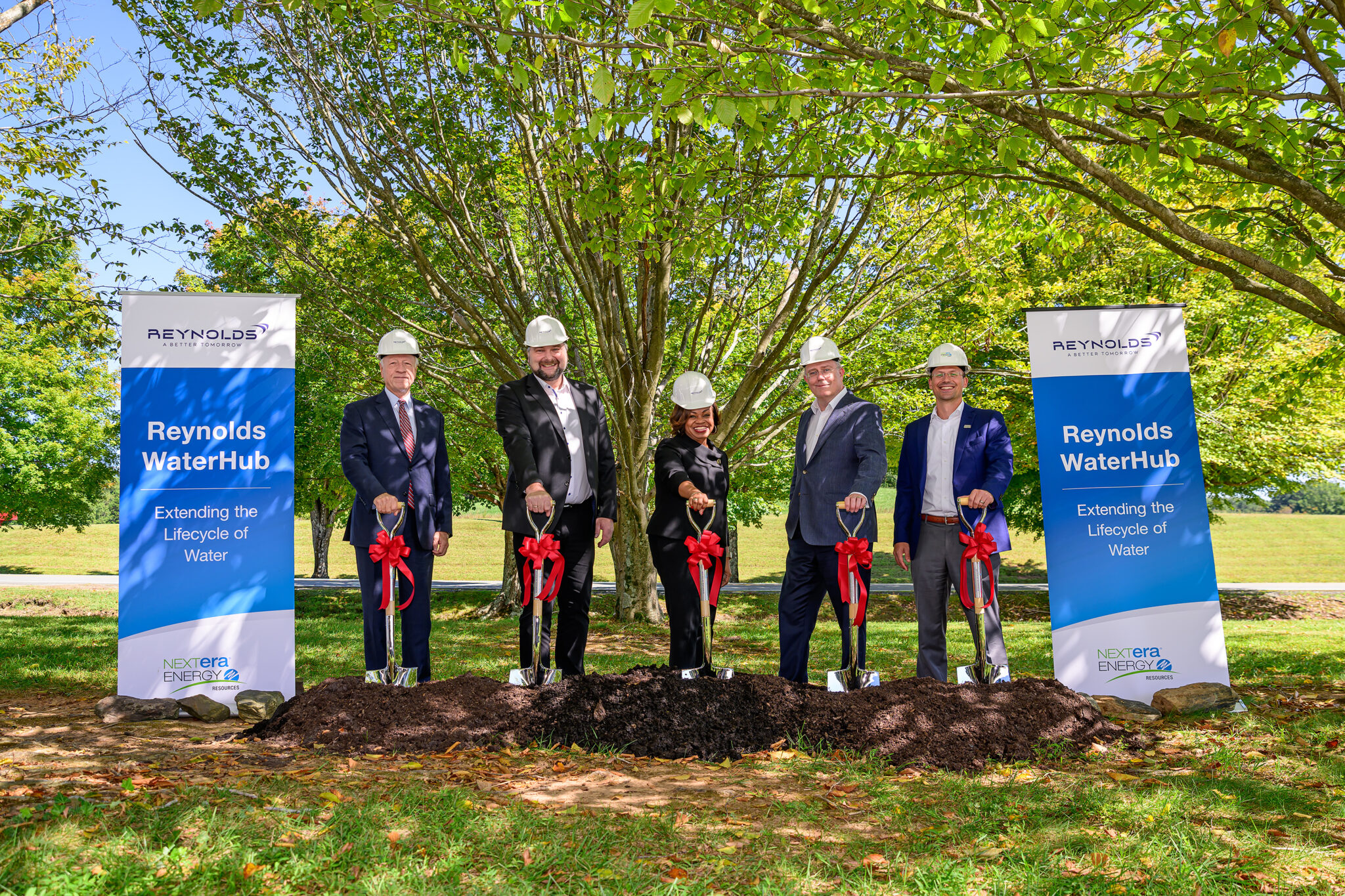 Reynolds Breaks Ground on WaterHub